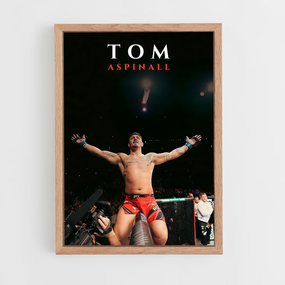 Poster L'Ascension de Tom – affiche MMA (vue 4)